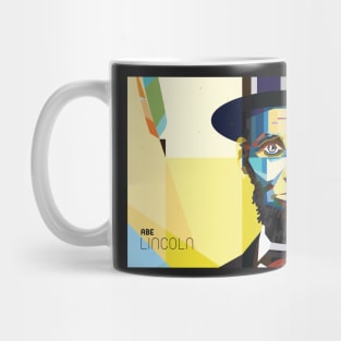 Abe Lincoln Pop Art Mug